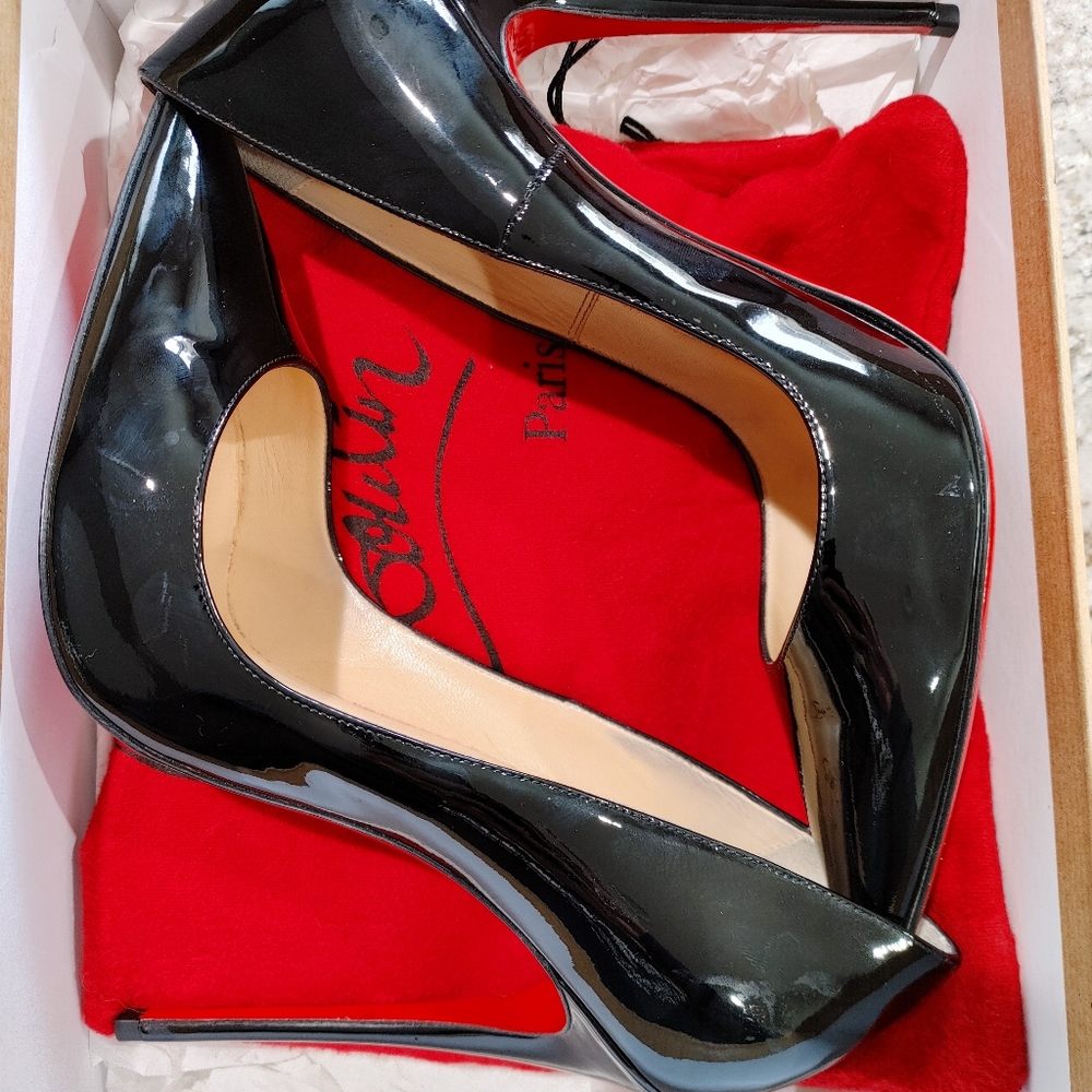 Black leather So Kate 120mm Louboutin